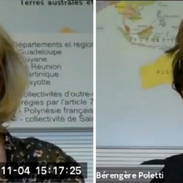 Les députées du Gard et des Ardennes - Annie Chapelier à gauche (non-inscrit) et Bérengère Poletti à droite (LR), ont présenté leur rapport sur l’environnement international des Outre-mer.