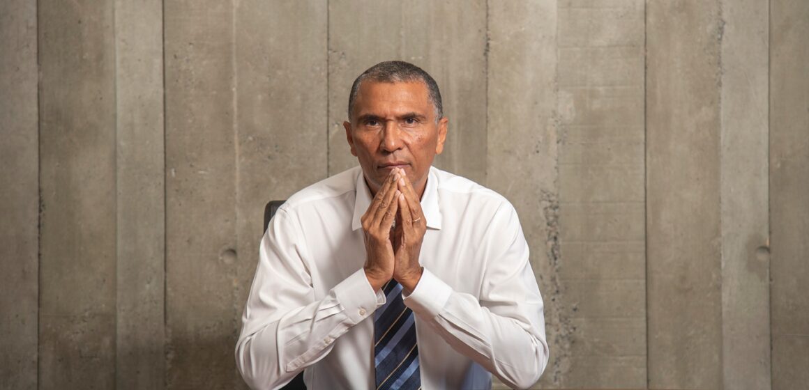 Jacques Bangou, ancien maire de Pointe-à-Pitre, 8e vice-président de Cap excellence, représentant de Cap excellence à la Fondation pour la mémoire de l’esclavage