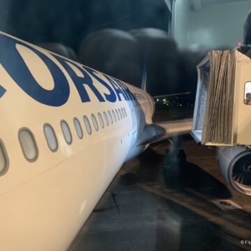 Arrivée vol corsair aéroport Guadeloupe pôle Caraïbes