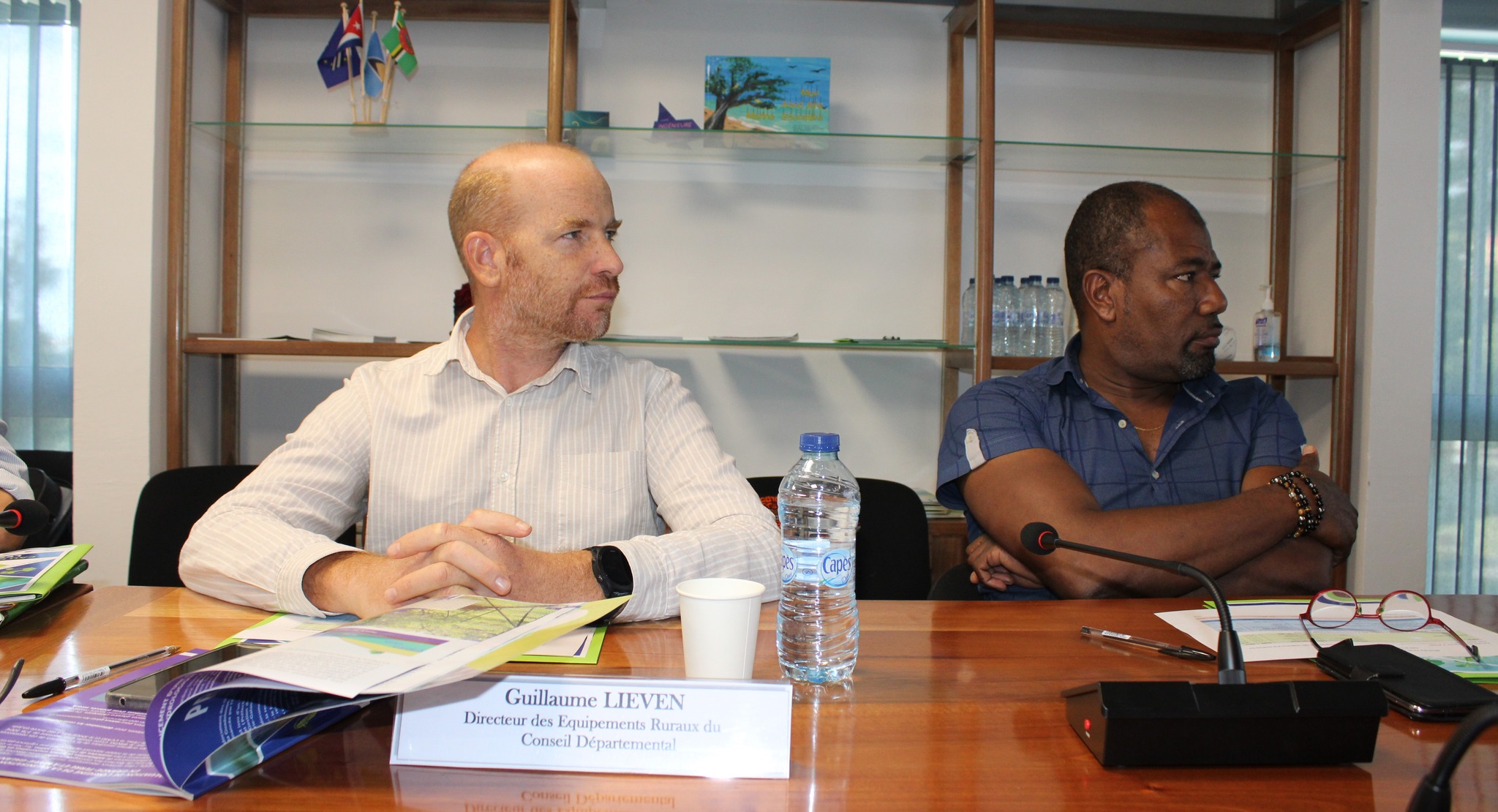 Séminaire des Chiffres clés de l’eau et de l’assainissement de la Guadeloupe le 9 février 2024 par l’Office de l’eau, à Basse-Terre. Photo : FB Office de l'Eau Guadeloupe