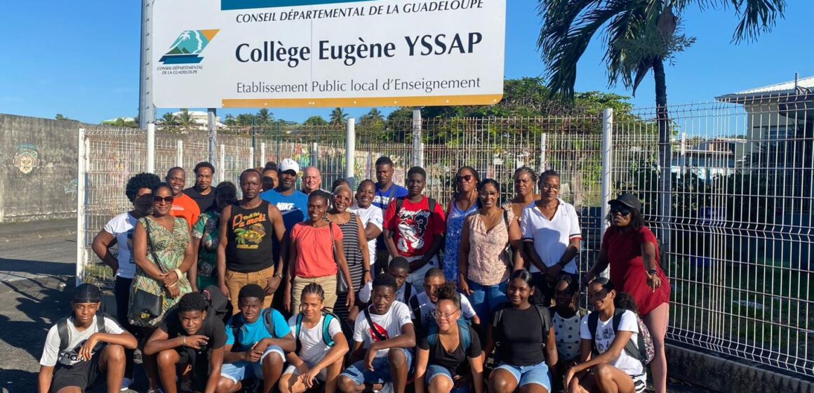 Une dizaine d'élèves du collège Eugène Yssap à Sainte-Anne ont entamé du 16 et jusqu’au 22 mars, leur participation à un camp citoyenneté organisé par les gendarmes de la Maison de la protection des familles et l’association Accor Paej