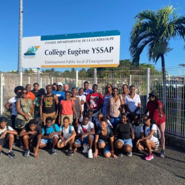 Une dizaine d'élèves du collège Eugène Yssap à Sainte-Anne ont entamé du 16 et jusqu’au 22 mars, leur participation à un camp citoyenneté organisé par les gendarmes de la Maison de la protection des familles et l’association Accor Paej