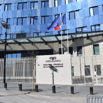 Siège de la direction régionale de la police judiciaire de la préfecture de police de Paris situé au 36, rue du Bastion à Paris 17. Photo : DR