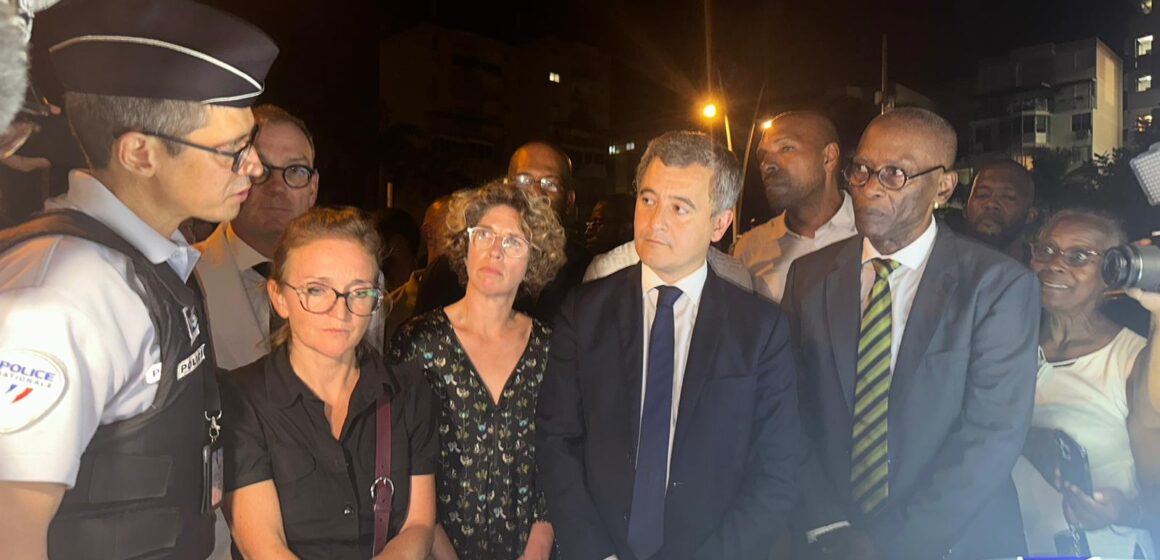 Le ministre de l'Intérieur Géral Darmanin annonce que "tous les mineurs de moins de 18 ans ne pourront pas circuler dans les rues de Pointe-à-Pitre après 20 heures". Photo : FB La Ville de Pointe-à-Pitre