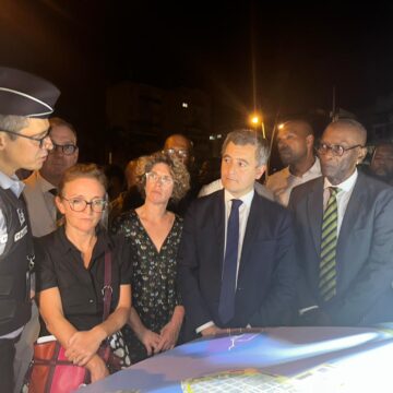 Le ministre de l'Intérieur Géral Darmanin annonce que "tous les mineurs de moins de 18 ans ne pourront pas circuler dans les rues de Pointe-à-Pitre après 20 heures". Photo : FB La Ville de Pointe-à-Pitre