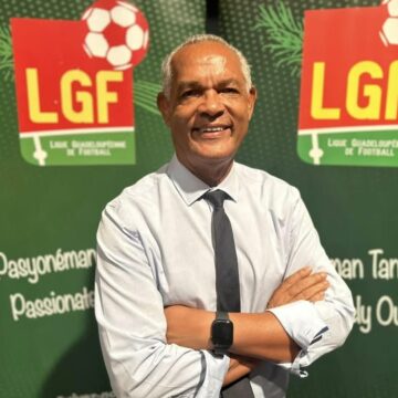 Jean Dartron a été réélu président de la Ligue guadeloupéenne de football le 17 novembre 2024. Photo : DR